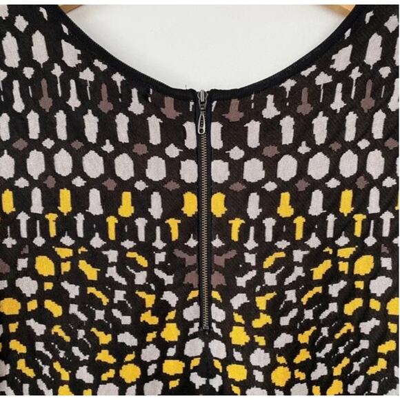 Nic + Zoe Jagged Dot Knit Fit n’ Flare Dress XL - Picture 4 of 6
